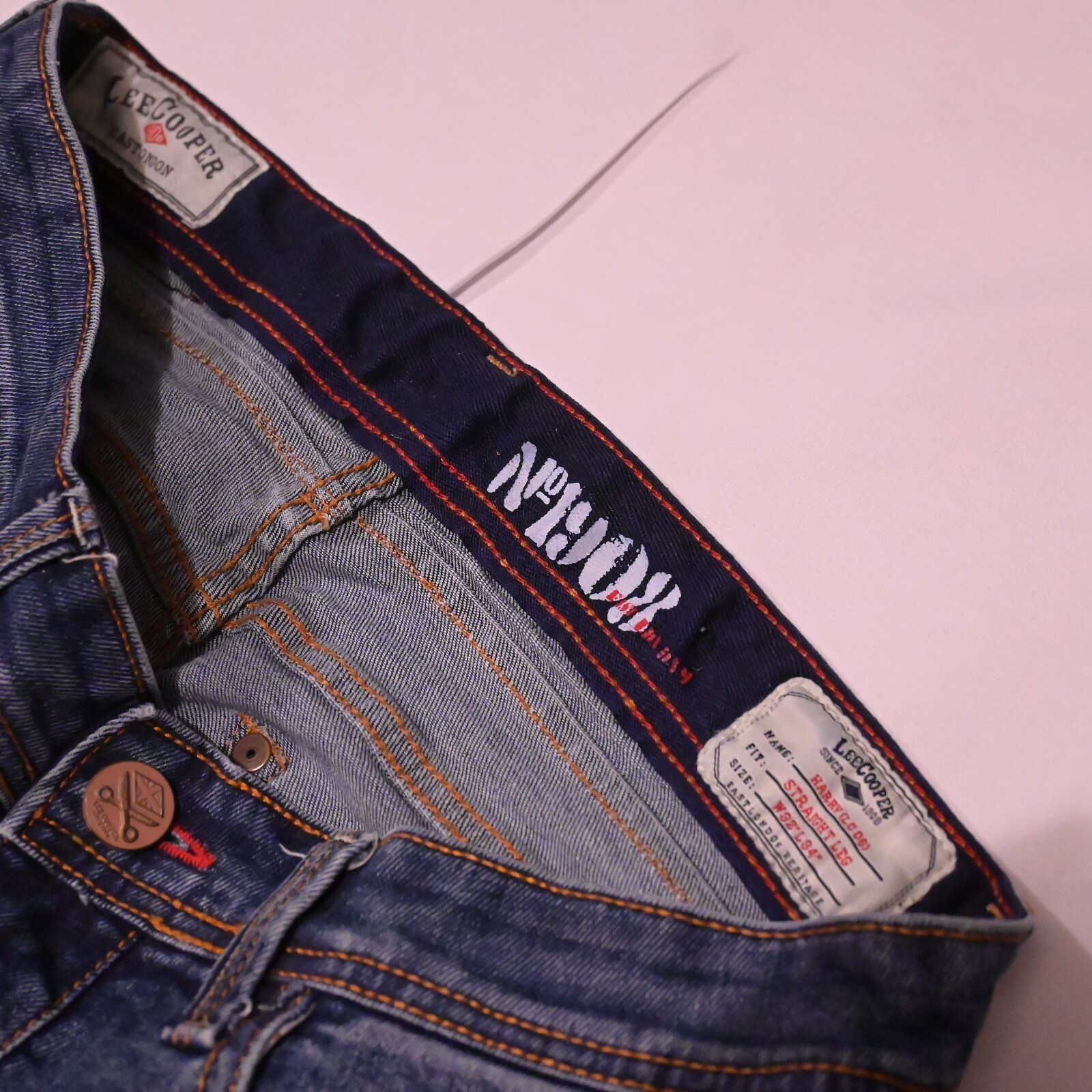 lee cooper harry straight jeans