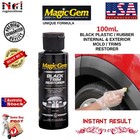 <!--F#f_0-->BLACK PLASTIC BUMPER TRIM MOLD RESTORER BACK TO BLACK REVIVES VINYL RUBBER CAR<!--F/-->