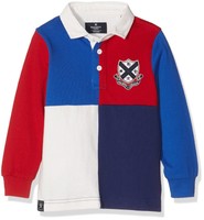 Hackett Clothing Boy's Quad Rugby Polo Shirt Multicoloured (red/blue) Hackett Clothing Boy's Quad Rugby Polo Shirt Multicoloured (red/blue)
