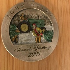 NEW JOHN DEERE 2008 CHRISTMAS ORNAMENT LIMITED COLLECTOR 1952 60
