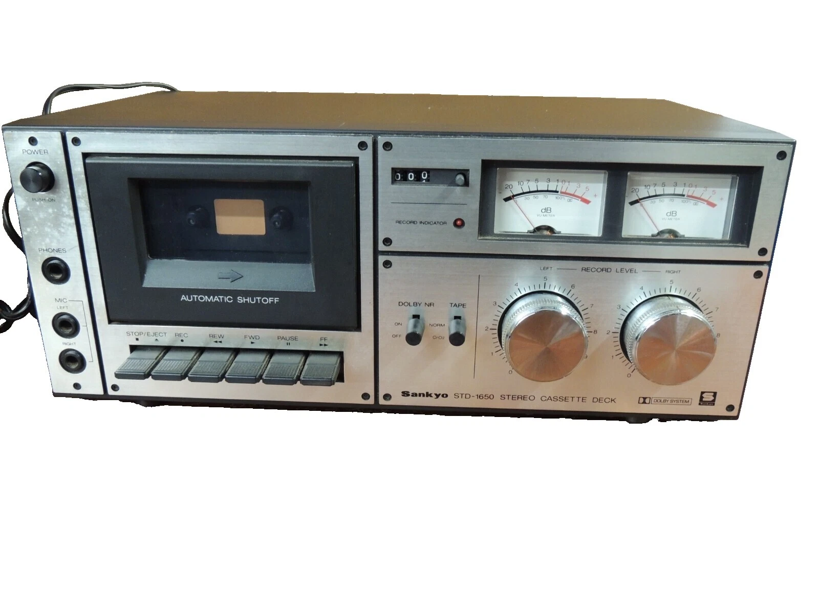 Platinas de Casete Vintage Sankyo