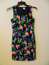 J Crew Fitted Floral Dress - Size 2