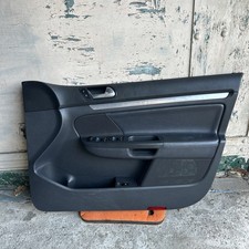 VOLKSWAGEN GOLF MK5 GTI ED30 R32 GT 5 DOOR LEATHER DOOR CARD DRIVERS SIDE FRONT