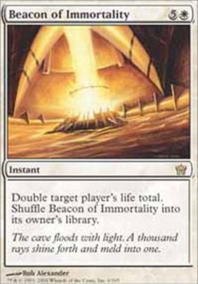Light Play x 1 Beacon of Immortality - Foil Fifth Dawn