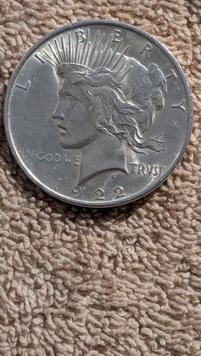 1922 Peace Dollar Silver Gem BU Condition  Coin