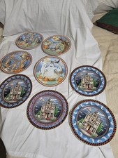 8 Debbie Mumm Halloween Salad Plates Haunted ...