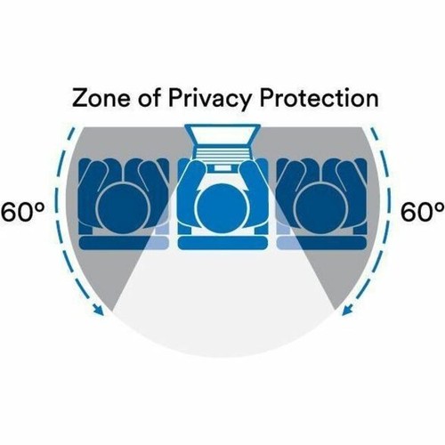 3M™ Bright Screen Privacy Filter for 16in Laptop, 16:10, BP160W1B - 第 3/5 張圖片