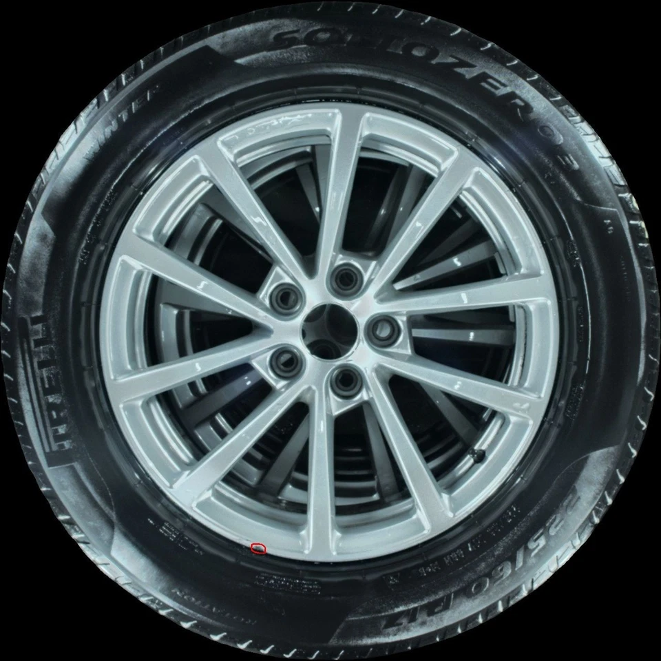 225/60 R17 Winterreifen AUDI A6 4K 17 Zoll Alufelgen Komplettsatz - Bild 4 von 4