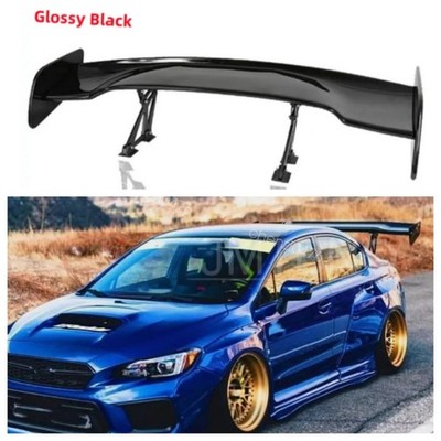 For Subaru Impreza WRX STI 47'' Black Rear Trunk Spoiler Racing GT Wing US