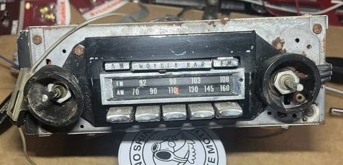 1966 1967 66 67 Oldsmobile Toronado AM/FM wonderbar radio