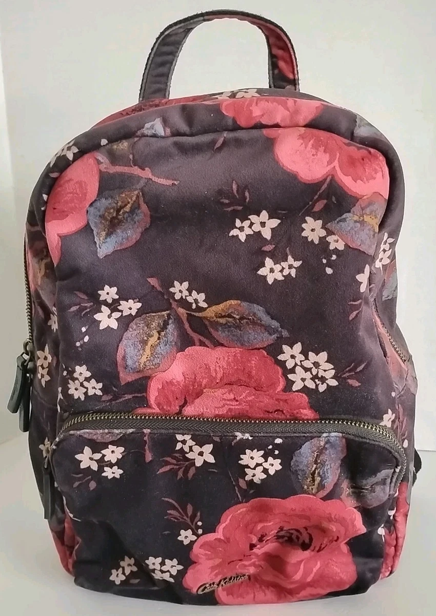 cath kidston winter rose mini backpack Marble Hearts Ditsy Kids Polyester Backpack, Pink, Rose, Mini, Fashion Cath Kidston Backpack in Rose