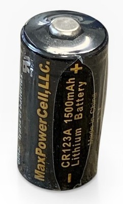 Max Power Cell CR123A Lithium 1500mAh Battery (12-Pack)