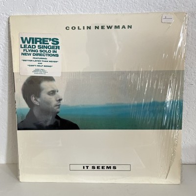 Colin Newman - It Seems Near Mint NM/NM Vinyl LP Record Wire