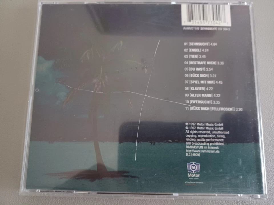 Rammstein  Sehnsucht  CD - Bild 2 von 2