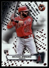 2023 TOPPS PRISTINE MICHAEL STEFANIC RC LOS ANGELES ANGELS #76