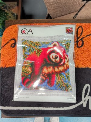 CdA Kreuzstich Set Kissen ''Roter Panda'' 5272, 40x40cm, DIY