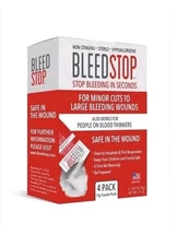 First Aid Powder for Blood Clotting Trauma Kit Blood Thinner Patients BleedStop