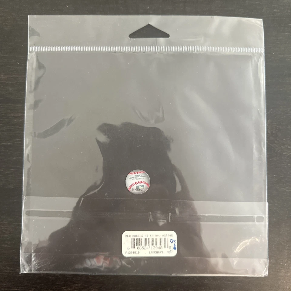 HOUSTON ASTROS 2022 WORLD SERIES CHAMPIONS 6"X6" DIE-CUT MAGNET INDOOR OUTDOOR - Image 2 of 3