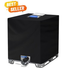 Durable 420D Protective Cover for 275 Gallon Water Tanks - Outdoor Essential