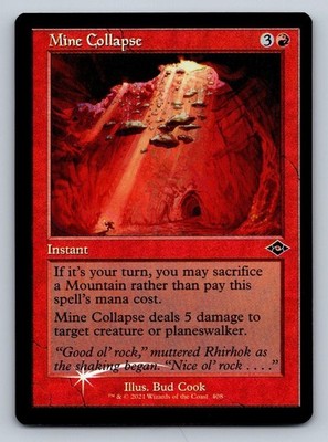 Mine Collapse (Retro Frame) Modern Horizons 2 408 C NM Foil Magic: The Gathering