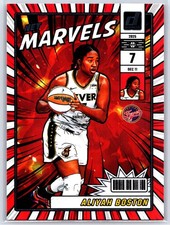 2025 Donruss WNBA #10 Aliyah Boston Net Marvels