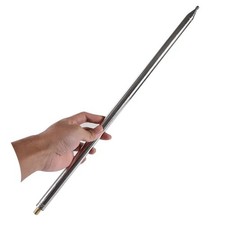 5.6M Stainless Steel Telescopic Whip Antenna HF Radio DIY GP Yagi Positive V M10