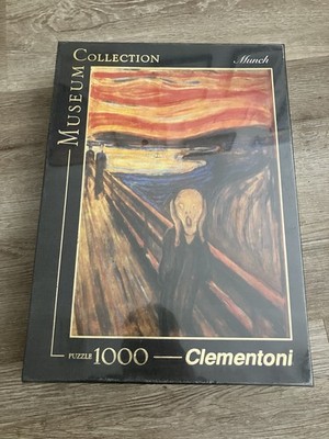  The Scream  Museum Collection Clementoni Puzzle by Munch. 1000 Pcs New Sealed