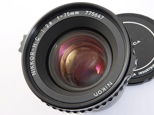 Nikon NIKKOR-H・C 75mm f/2.8 （ZENZA BRONICA S2，EC）ニコン ゼンザ