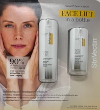 Strivectin Tighten & Lift Peptight Face Lift Serums 2 Pack 1oz & 0.5 Oz NEW