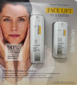 Strivectin Tighten & Lift Peptight Face Lift Serums 2 Pack 1oz & 0.5 Oz