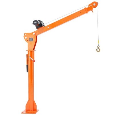 1100lb 360° Swivel Electric Crane Hoist & Lift, Durable Mount, Adjustable