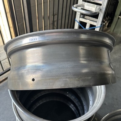 24''X 8 Inner Raw Barrel Reverse fits all 3pc AG,Asanti,vellano,gfg.40 Hole