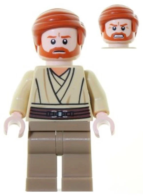 LEGO® Minifig sw0362 - Obi-Wan Kenobi (Dark Tan Legs) - Bild 1 von 1