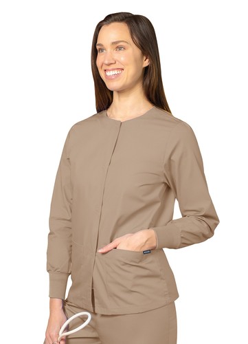 Adar Women Medical Nursing Workwear Uniform Long Sleeve Warm Up Scrub Jacket - Picture 101 of 140
