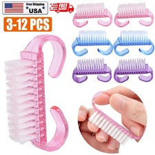 12x Handle Grip Nail Brush Men and Women Pedicure Brush Pedicure Cleaning Tools
