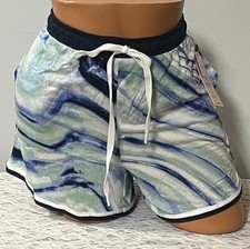 Secret Treasure Women's Sleep Knit Shorts Blue 3XL