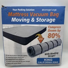 Vacuum Mattress Bag:  Moving & Storage- King / California King NEW