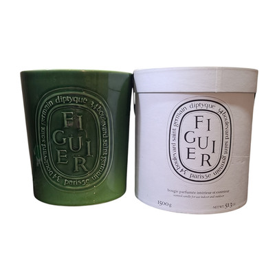 Diptyque Figuier Indoor/Outdoor Ceramic Candle-51.3 oz. *Low Fill*
