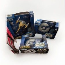 Estes Star Wars Naboo Fighter & 2x Trade Federation Battleship Model Rocket