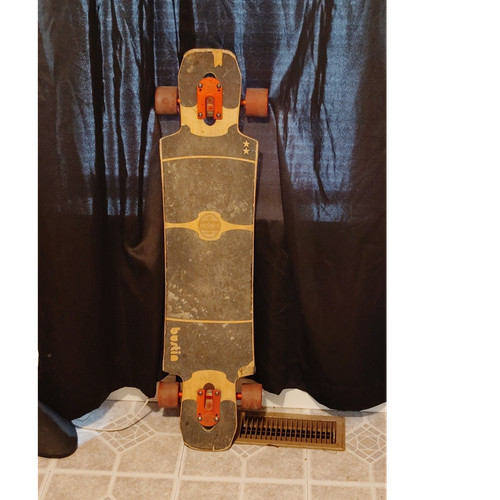Bustin Maestro-6 Bamboo-X Complete Longboard Paris Trucks Red Wheels
