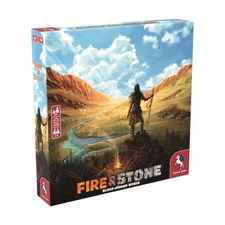 Pegasus Spiele Boardgame Fire & Stone Box EX/NM