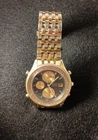 Vintage Seiko World Time Watch Age Of Discovery For Parts Not Running