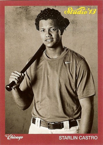 2013 Panini Father's Day Starlin Castro Studio '13 - 第 1/1 張圖片