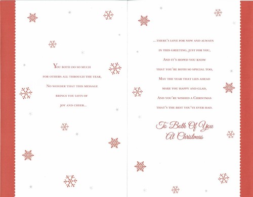 WEIHNACHTSKARTE EX-GROSSE QUALITÄT mit MEHRSEITIGEM EINLEGER und schönen Worten - Bild 408 von 487