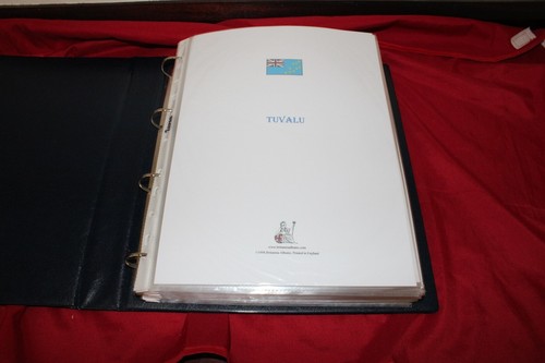 COLECCIÓN DE SELLOS TUVALU 1989-1998 U/M COMO NUEVOS, USADOS FINOS, ESPECÍMENES ETC EN ÁLBUM - Imagen 2 de 24