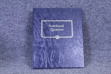 1999-2009 COMPLETE SET  56 Copper/Nickle Statehood U.S. Quarters Whitman Album