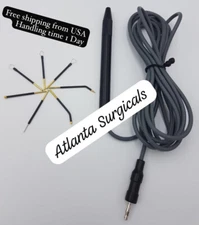 Ellman Handpiece & Electrodes  SET 7 PCS Medical Brass Free Ship USA