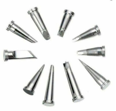 10Pcs Lötspitzen für Lötstation Lötkolben Weller WSD81 WD1000 WSP80 WP80 set BB
