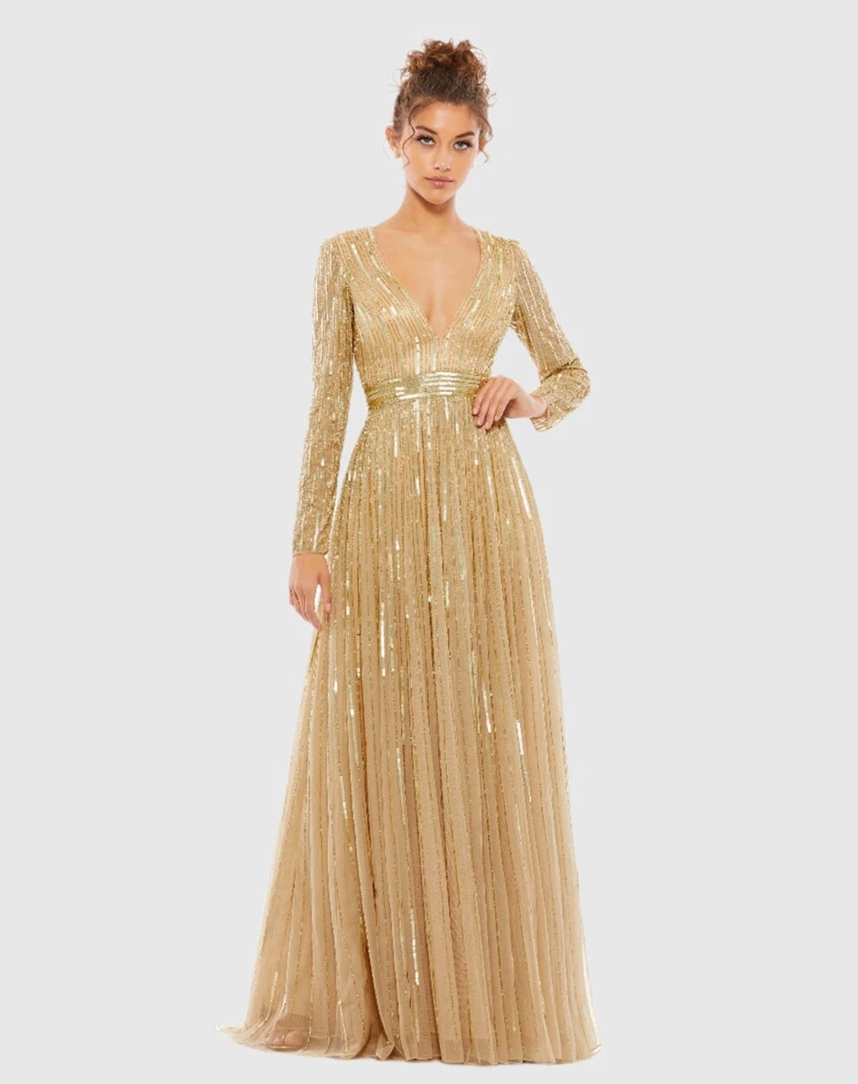 slim fit dress slacks Gold Ruffle Tiered Buckle Detail Dress main image 0