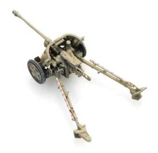 HO Minitank Artitec 15th Panzer Army 50mm Pak 38 A1998.6870510 Hand Painted